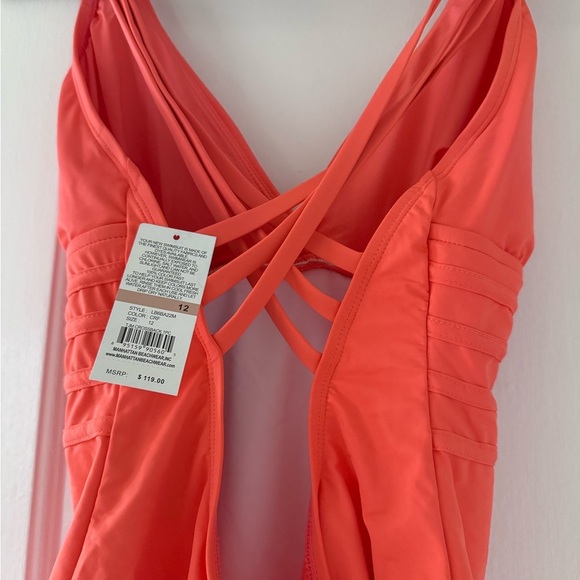 La Blanca Island Goddess Tummy-Control Strappy One-Piece Swimsuit - Picture 11 of 15